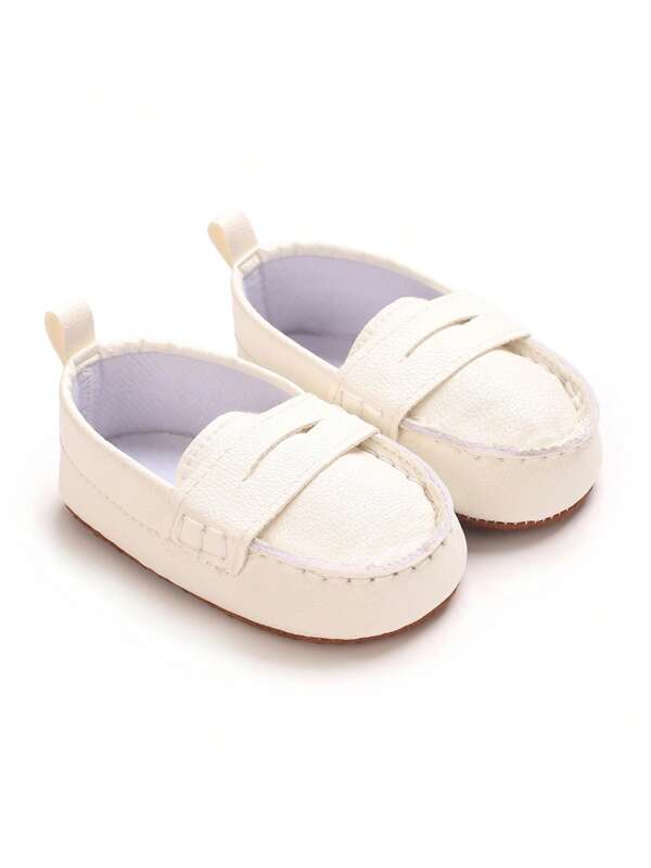 Newborn Infant Boy Formal Shoes, Fashion PU Leather Shoes, Suitable For 1 Year Old Birthday, Wedding, Party