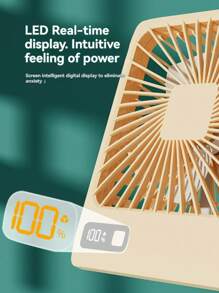 New Desktop/Wall-Mountable USB Small Electric Fan, Portable For Home, Student Dorms, Bedside, Compact Mini Design