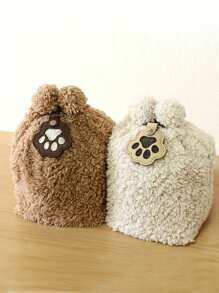 Bolsa conmemorativa de almacenamiento de pelo de mascota, bolsa de pelo de mascota hecha, bolsa conmemorativa de almacenamiento de pelo de gato y perro, llavero portátil multifuncional para gatos y perros, guardador de pelo conmemorativo de mascota (con llavero)