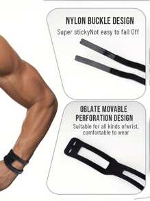 1pc Sports Wrist Wrap, Compression Stability Brace, Volleyball/Basketball Adjustable Comfortable Wrist Support Strap, Provides Extra Wrist Support - Multicolor - View 3