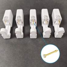 1Set Sterile Nose Piercing Kit With Pink & White Nose Gun, Built In Nose Ring Simple And Convenient Operation, Ideal For Family Use - White Or Pink - View 4