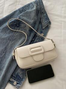 Geantă la modă și simplă pentru decorare cu centură, geantă de umăr casual, potrivită pentru cumpărături, portofele, cumpărături, femei tinere, studenți, nou-veniți, muncitori cu guler alb. Sunt foarte potrivite pentru birouri, universități, muncă, afaceri, navetă, activități în aer liber, călătorii și ieșiri