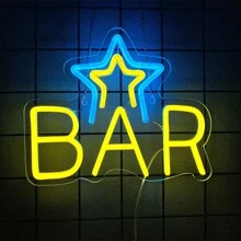 Bar Neon Sign, Beer LED Neon Light For Wall Decor, USB Powered Neon Bar Signs, Acrylic Bar Neon Lights Man Cave, Bedroom, Home Bar, Store, Club, Bistro, Party, Christmas,USB Power Supply Can Be Reused, Comes With Accessories, And Is Easy To Install.