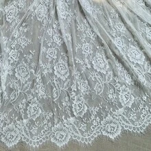 Lace Fabric, 3 Meters Long X 1.5 Meters Wide, For Wedding Dress, Tablecloth, Curtain And Other Sewing Accessories