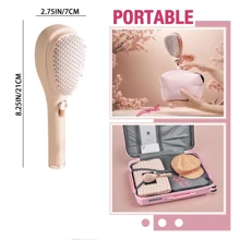 1pc/Telescopic Automatic Hair Cleaning Brush, Press-Type Hair Comb One-Click Cleaning Comb, Create A Healthy Scalp Environment Anti-Static Massage Eliminates Knotted Hair To Make Hair Soft, Suitable For All Hair Types, Convenient Portable Styling Tools Ladies' Gift Mother's Day Gift,Back To School,Travel Holiday Essentials,Hair Accessories For Women,Hair Brush,Hairbrush,Hair Combs,Barber,Hair Tools,Hair Products,Hair Accessories,Slick Back Brush,Hair Care,Hair Comb,Barber Accessories,Comb Hair,Curly Hair Brush,Travel,Hair Stuff,Detangling Brush,Ball Brush,Mini Hair Brush,Hair Accessories,Curly Hair Products,Hairdressing Equipment,Christmas,Barber Accessories,Hair Accessories,Hairdressing,Wooden Comb,Travel Essentials,Hairstyle,Hairdressing
