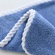 4pcs Soft & Absorbent Coral Fleece Hand Towel Set - Multicolor - View 5