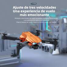 Drones Con Camara 4k Con Doble Hdcam Motorizada Regulable - Naranja - Ver 7