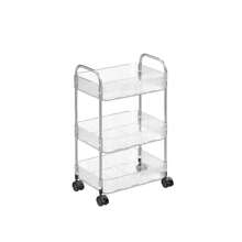 1pc 2/3/4 Tier Multifunctional Rolling Service Cart With Removable Hanging Baskets | Detachable Mobile Kitchen & Beauty Organizer For Home, Salon, Office | Heavy-Duty Storage Solution , Holiday /Back To School Gift