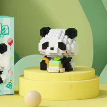 Seria de animale Panda Micro Particule Blocuri de construcție Model de jucărie, Asamblare DIY Drăguț de desene animate Decorare desktop Decor Cadou