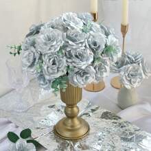 10/20/30PCS Artificial Flowers-Rose, Silk Rose, Fake Plants, Home, Dining Room, Living Room, Outdoor Garden Decoration,The Art Of Inserting Flowers, Photography Props, Autumn, Spring, Vase, Flower Wall, Flower Wreath, Bridal Bouquet, Wedding Decoration, DIY Flower Wreath Materials, Birthday Party Decoration Materials, Home Decoration Accessories, Valentine's Day. Gifts Graduation