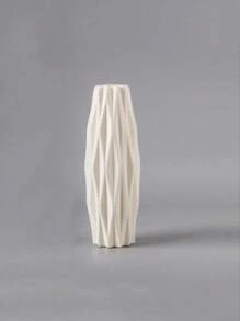 1 件优雅简约花瓶装饰品，适用于电视柜、桌面、客厅 - 人造牡丹花、高端家居装饰花艺、假莲花鲜花花束 - 白色 - 查看 9