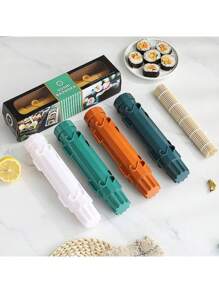完整的寿司制作模具套件 - 易于使用、干净整洁，非常适合家庭 DIY 寿司，适合寿司爱好者 - 彩色 - 查看 11