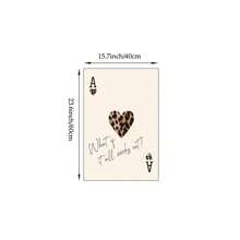 1/3 piezas de arte de pared con impresión en lienzo de estampado de leopardo/guepardo neutro, decoración vintage para dormitorio, sala de estar u oficina, póster chic y contemporáneo, arte de pared de bola 8 de suerte, regalo para ella, sin marco