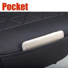 1PC PU Leather Front Car Seat Cover, Car Seat Bottom Cushion, Anti-Slip And Full Wrap Driver Car Seat Protector, Luxury Waterproof Bottom Auto Seat Cushion, Car Chair Pad Mat For Most Vehicles - one-size - View 11