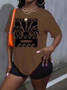 Koszulka Vintage Stay Salty, Koszulka Palm Tree, Koszulka Ocean, Koszulka Summer Vacation