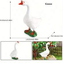 Farm Animal Figures Toys Mini Animal Figurines Farmyard Animal Cake Toppers For Farm Theme Party, Birthday, Easter, Christmas Party Decorations, Kids' Play Figures