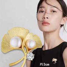 1pc Fashionable & Exquisite Rhinestone Bird Pin, Floral Pearl Brooch, High-End Elegant Accessory - Various Brooches - View 14