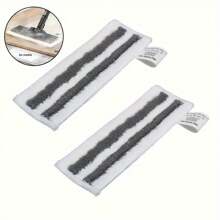 DLAIMI Replacement Microfiber Mop Cloths Compatible With Karcher Easyfix Steam Cleaners SC1, SC2, SC3, SC4, And SC5. Suitable For Both Wet And Dry Use, These Flat Mop Cloths Are Designed For All Floor Types And Are Easy To Clean. Ideal For The Spring Festival, Each Measures 33.02X10.16 Cm.