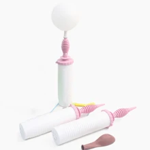 1pc Extra Large High Quality Air Pump, Balloon Inflator Accessory, Suitable For Celebrations & Activities, Universal For Various Balloons, Easy To Inflate - Multicolor - View 4