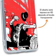 Funda Compatible con OnePlus Manga Luffy Lucci, Protector para OnePlus , Case para OnePlus , Carcasa para OnePlus  Anticaídas a Prueba De Golpes Piecr TPU. - Transparente - Ver 2