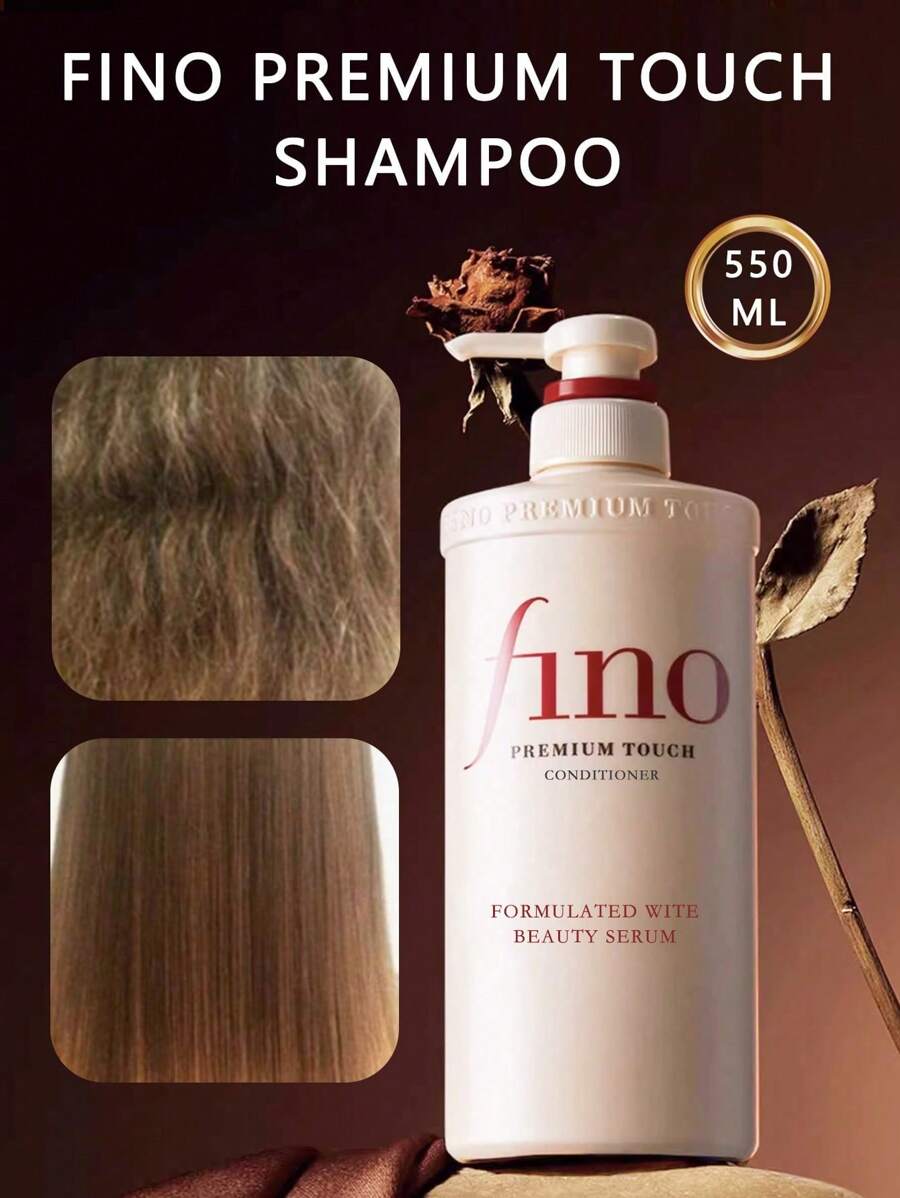 Fino Moisturizing Beauty Liquid 550ml &  Nourishing Shampoo 550ml - 550ml#Conditioner - View 1