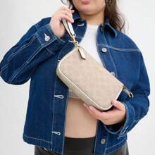 Coach Bolso de hombro para mujer Nolita 19, mini bolso hobo, bolso de mano pequeño y lindo, bolso debajo del brazo para damas, con correa desmontable, CW426 IMXDM