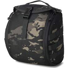SINAIRSOFT Tactical Helmet Bag,Molle Helmet Bag Pack,Padded Storage Bag For Carrying Airsoft Fast Motorcycle MICH Helmet