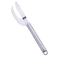 Cepillo de piel de pescado 2 en 1, raspador de escamas de pescado de eliminación rápida, herramienta cepilladora, escalador de pescado, cuchillo de pesca, Herramientas de limpieza, accesorios de cocina - 1 - Ver 6