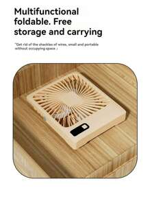 New Desktop/Wall-Mountable USB Small Electric Fan, Portable For Home, Student Dorms, Bedside, Compact Mini Design