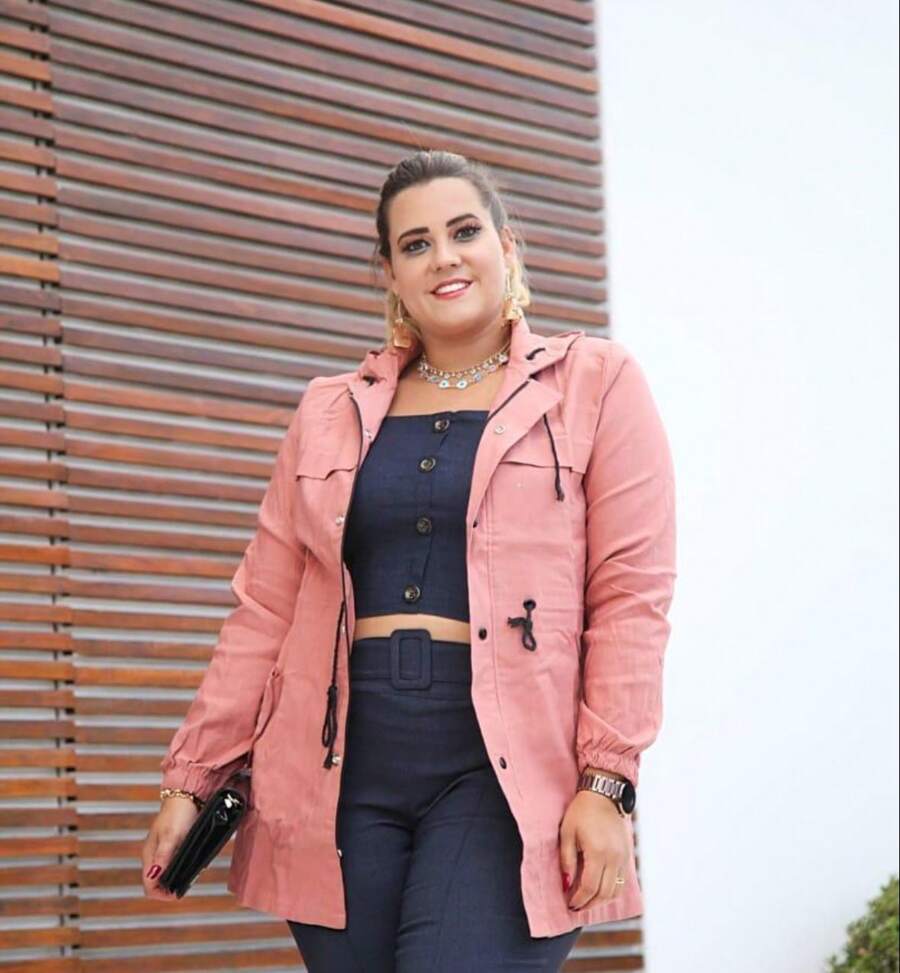 PLUS SIZE OVERCOAT JACKET CINCHED PARKA WINTER COAT BENGALINE - Rusty Rose - View 1