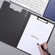 A4 Binder Clip Boards Punchless With Spring Action Clamp Strong Clips File Folder Clipboards Bulk Office Commercial School Documents Folder Binders Clip For Letter Or A4 Size