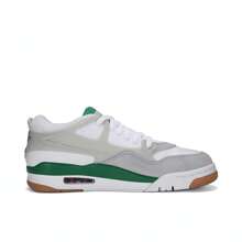 Jordan Giày thể thao thường ngày AIR 4 RM dành cho nam - Trắng/Xanh lá/Xám - Xem 5