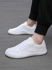 Neue lässige, atmungsaktive, breitzehenförmige Outdoor-Kletter-, Rad- und Lauf-Sportschuhe, rutschfeste Wanderschuhe - Weiss - Übersicht 2