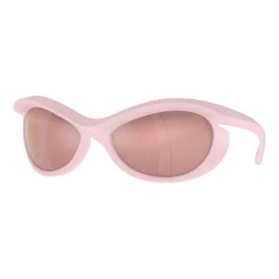 Unisex 66mm Pink Sunglasses