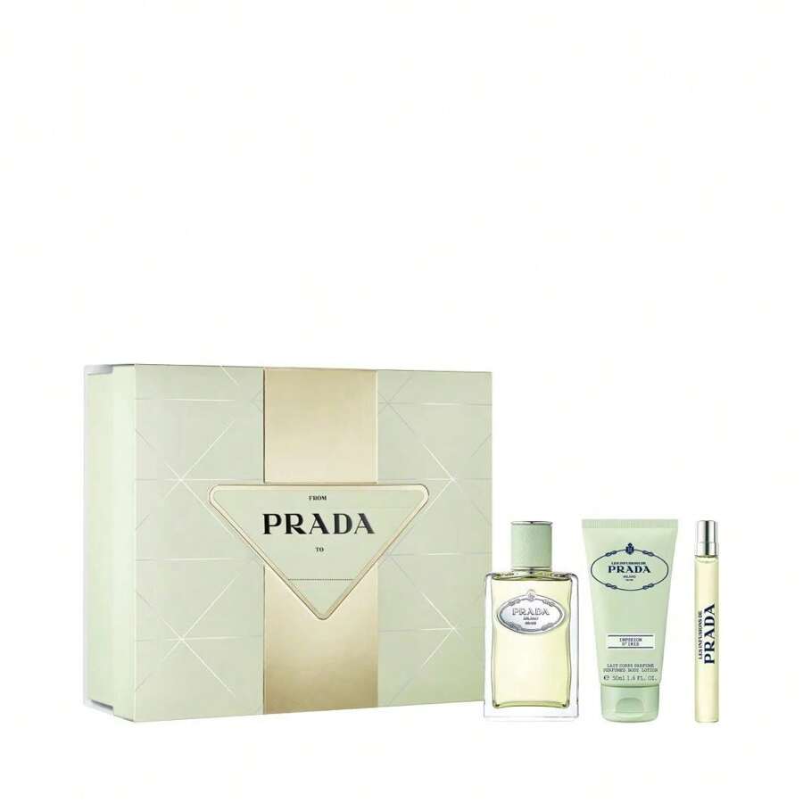 套装 Prada Infusion Iris 100 毫升 EDP+50 毫升 BL+10 毫升 EDP TST - 彩色 - 查看 1