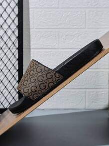 男士凉鞋，简约时尚男士沙滩拖鞋，家居拖鞋，淋浴鞋，室内拖鞋，浴室凉鞋，极致舒适，轻便，防滑，易于清洁