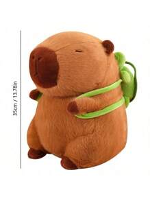 1pc/Set Capybara Plush Doll - Capybara Stuffed Animal - Doll Gift - Birthday Gift - Perfect Gift - Valentine's Day Gift - Holiday Gift - Easter Gift - April Fools' Day Gift - Halloween Gift - Christmas Gift (With Or Without Tag, Tag Position Random)