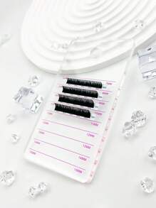 Individual Eyelash Tablet Palette Pad/1pc Eyelash Pad Acrylic Lashes Holder Pad/ Lash Extension Glue Acrylic Pad Board - Multicolor - View 4