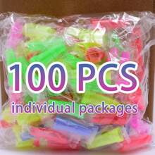 Zestaw Shisha Hookah Mouth Pipe 100szt Tips Zestaw Hookah Materiał PVC, Niezależne Opakowanie Akcesoria Shisha Hookah, Do Baru I KTV Oraz Do Użytku Domowego
