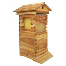 ,Mini Auto Beehive Starter Kit Cedarwood Bee Box Self-Flowing Honey Design Flow Beehive Bee Hive Boxes - 1 - Xem 9