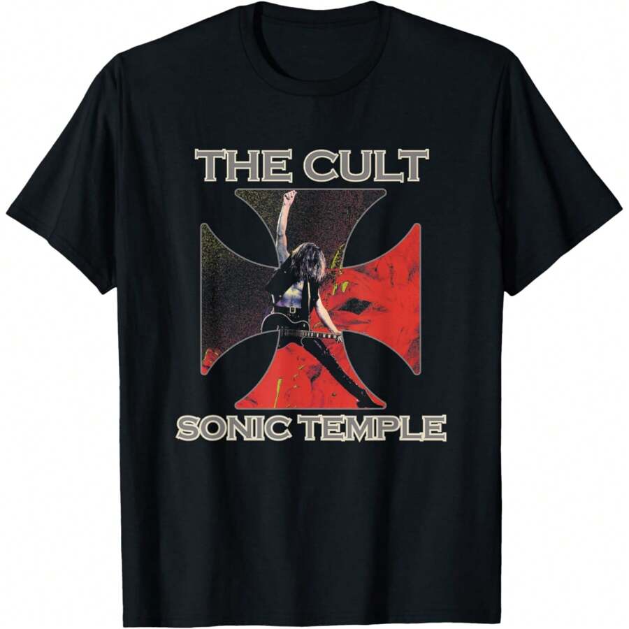 Temple Photo Tee T-Shirt - 黑色 - 查看 1