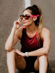 2025 Hot Selling Unisex High Quality Fashion Colorful Wristband Style Sports Eyeglasses, Flexible Wrist Folding Outdoor Sports Glasses For Summer Beach Vacation,Outdoor,Travel - Multicolor - View 10