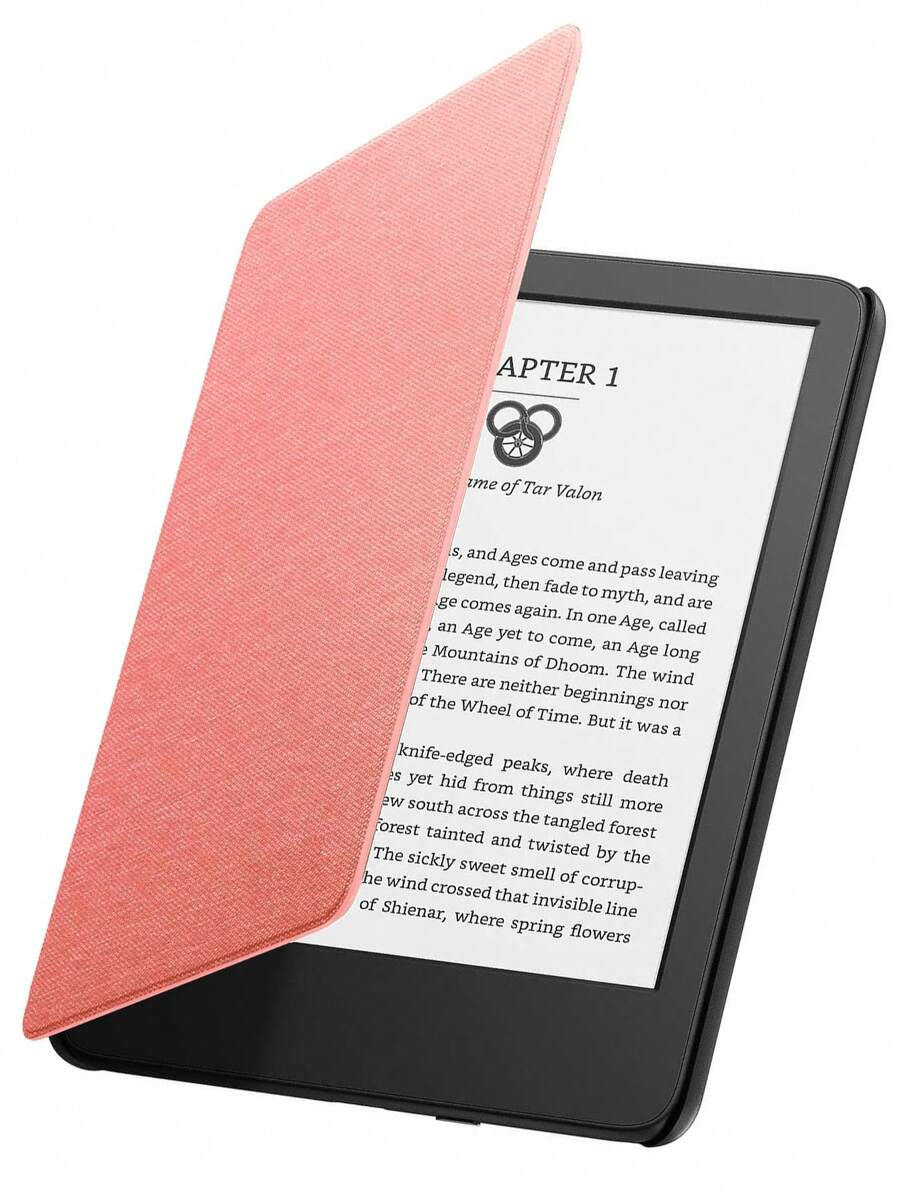 适用于 Kindle Paperwhite 和 Kindle Paperwhite Signature Edition 的超薄织物保护套，轻质 PU 皮革智能保护套，具有自动睡眠/唤醒功能，适用于 Paperwhite 电子阅读器