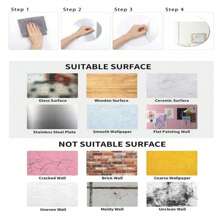 10 Pieces Acrylic Floor Seal Stickers, Gold Self-Adhesive Mirror Stickers, Home Stickers, Decals, Wall Decals, Home Decor Vinly Decals, Spring Decor Items To Refresh Your Home, Rama Decorative Stickers