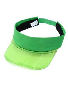 Casquette de baseball à bord transparent, chapeau léger de protection solaire casual, visière mode et polyvalente coupe-vent, convient pour le printemps et l'été