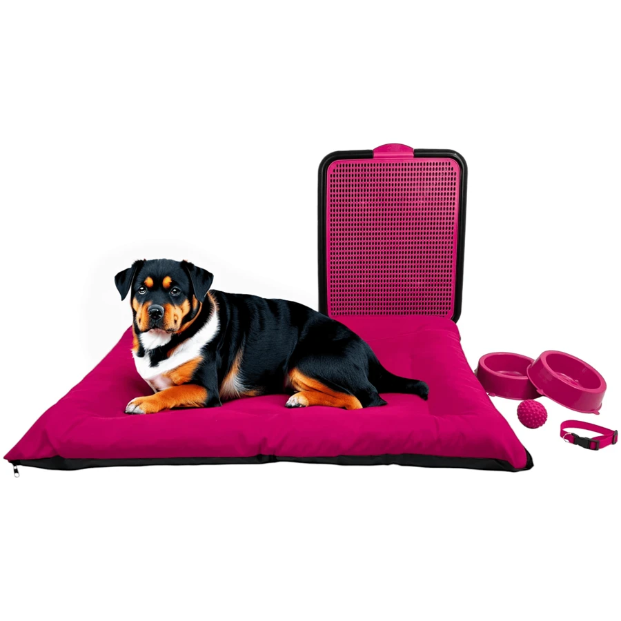 Pet Bed & Crate Mat - Hồng - Xem 1