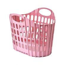 Cestino per biancheria in plastica pieghevole con manico, cesto portabiancheria grande e pieghevole, facile da trasportare, contenitore per rifiuti salvaspazio per lavanderia, camera da letto, dormitorio, camper - Multicolore - Visualizzare 13