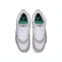 Jordan Giày thể thao thường ngày AIR 4 RM dành cho nam - Trắng/Xanh lá/Xám - Xem 9
