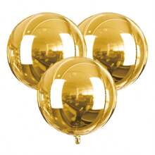 3 个 32 英寸大型 4D 铝箔气球，适用于节日装饰、周年纪念装饰、生日装饰、时尚派对装饰，[32icnh] - 彩色 - 查看 11