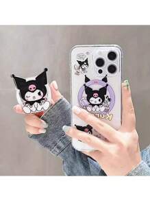 经 Sanrio 官方授权，这款 Melody/Kuromi 磁力支架亚克力手机壳可全面保护手机，适用于 16/15/14/13/12/11/7/7 PLUS/XS/XR/XS MAX/16 Pro/16 Plus/16 Pro Max 等机型，采用可爱的柔软硅胶风格设计。防水防震防摔防刮 - 彩色 - 查看 2